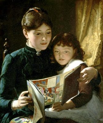 Knowledge is power by Seymour Joseph Guy born 1824 died 1910